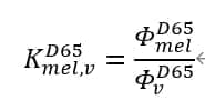 D65标准日光黑视素等效日光效率计算公式，CIE S 026:2018标准，标准照明体D65，节律照明参数，积分球光谱仪测试，翊明科技SPM5000系列