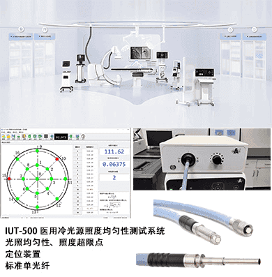 医用冷光源光照均匀性测量系统